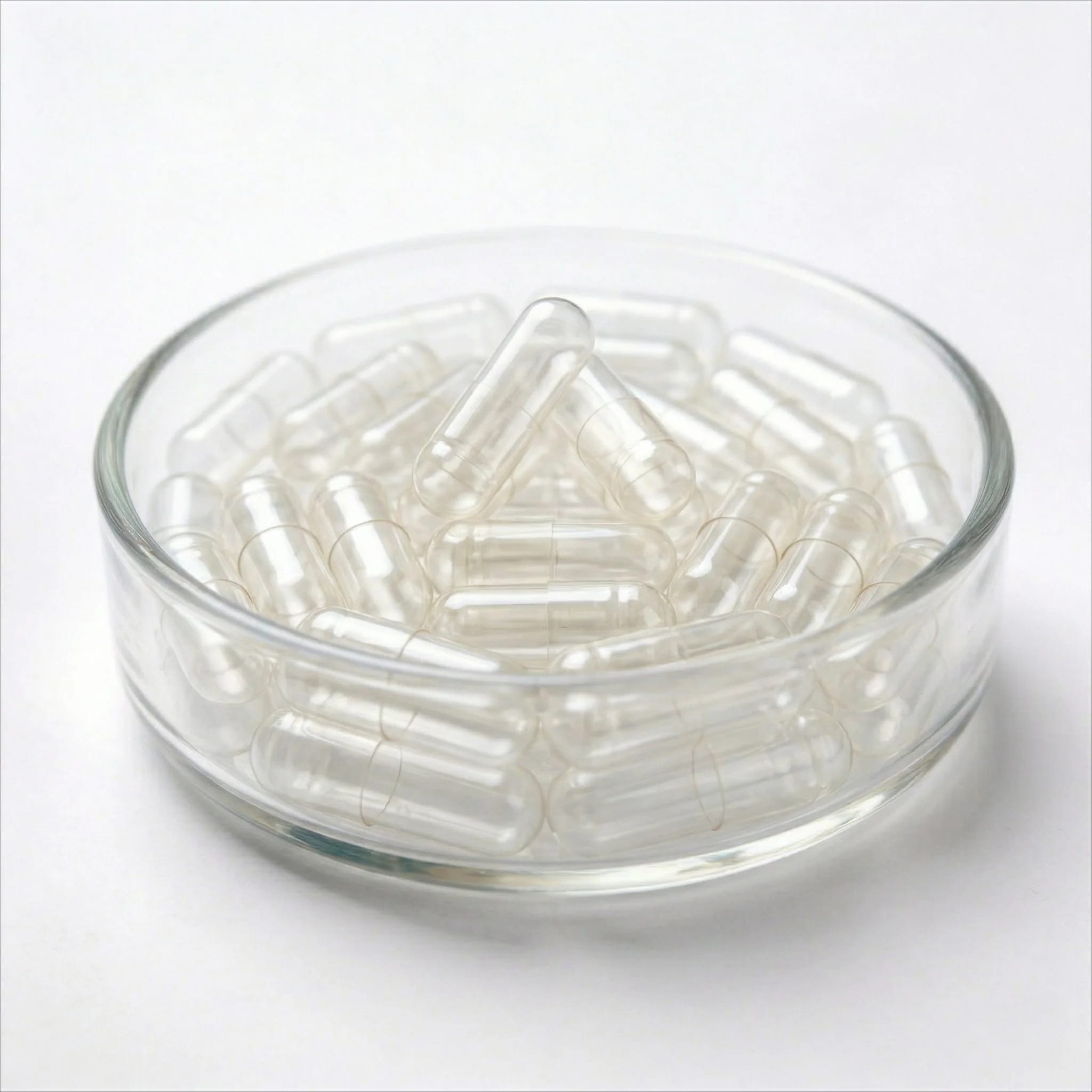 StellarCaps Transparent Empty Capsules Display